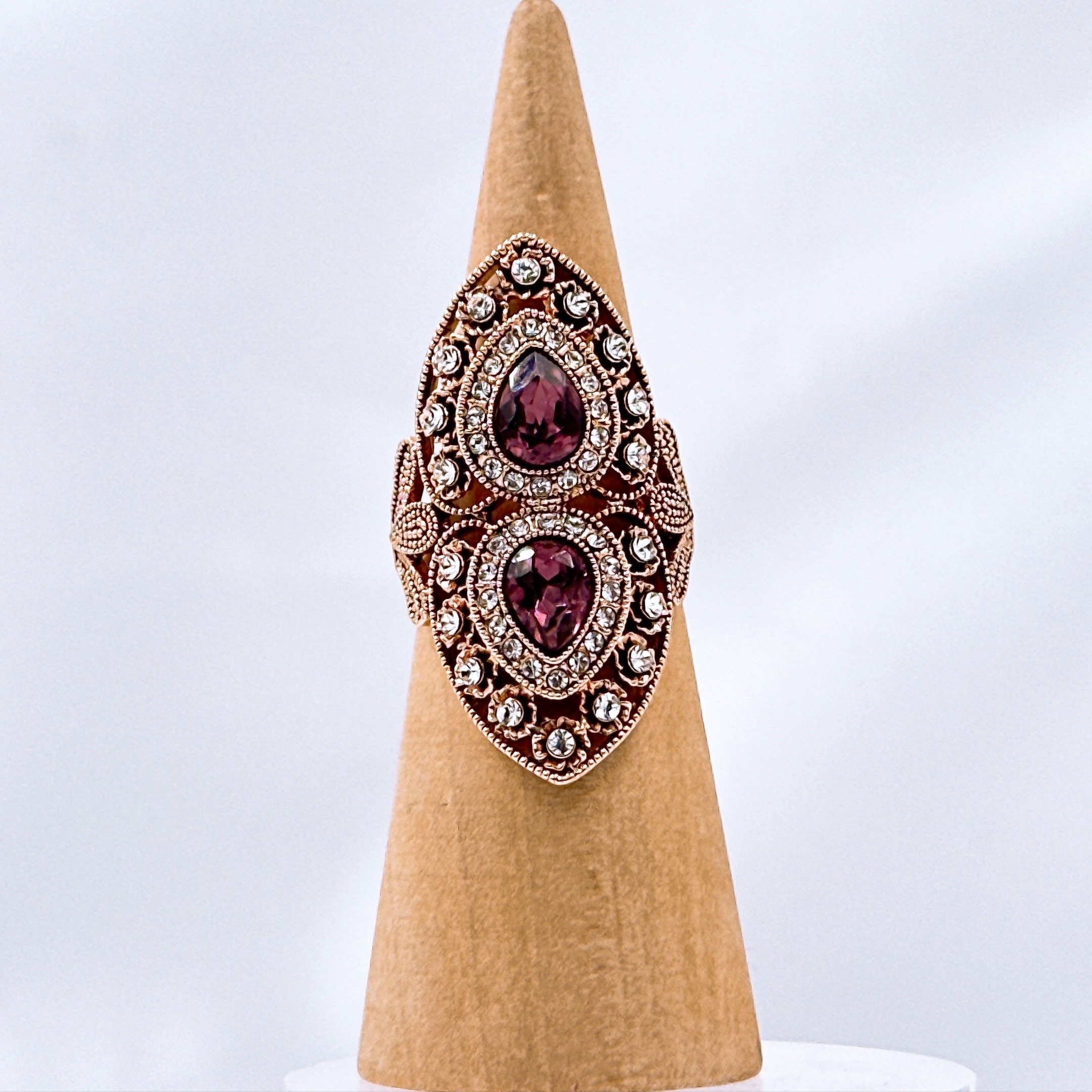 Doble gota morada