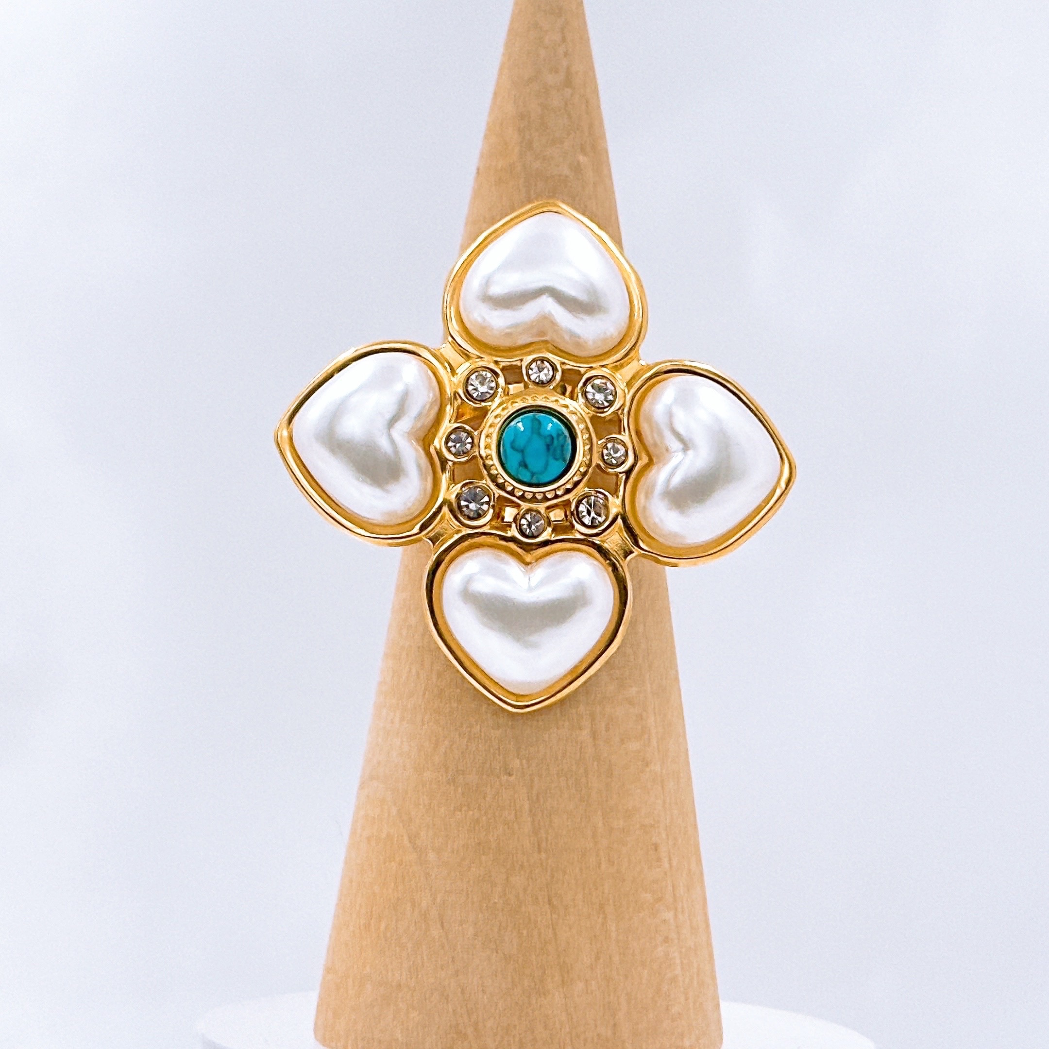 Cruz de corazones